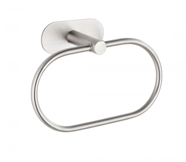 WENKO Turbo-Loc® Edelstahl Handtuchring Orea matt