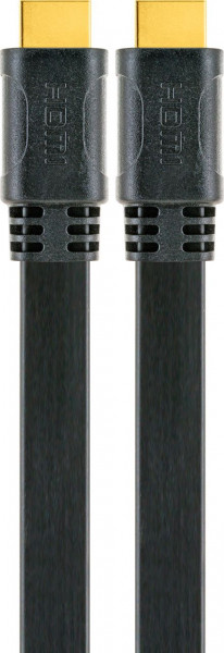 SCHWAIGER High-Speed-HDMI-Kabel mit Ethernet, 1,5 m, Schwarz