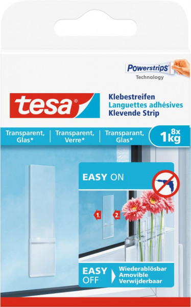 tesa® Klebestreifen Glas