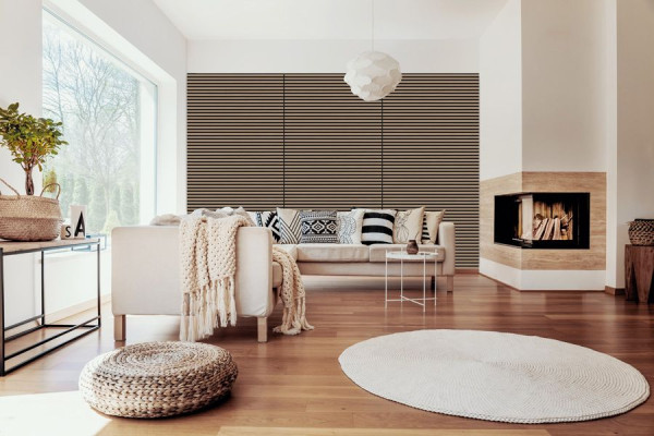 0,965 m² Wandpaneel Jangal Solid 10013 Walnut MDF Furnier (1206x800x22mm)