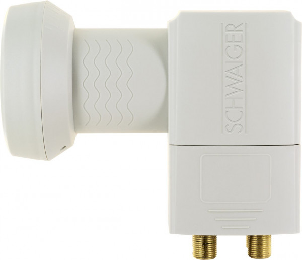 SCHWAIGER SUN PROTECT - Digitales Quad LNB, Hellgrau