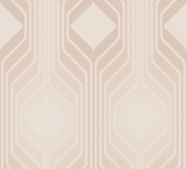 A.S. Création Vliestapete Kollektion: Retro Chic Stilwelt: 3D Farbe: Beige Optik: matt Struktur: lei