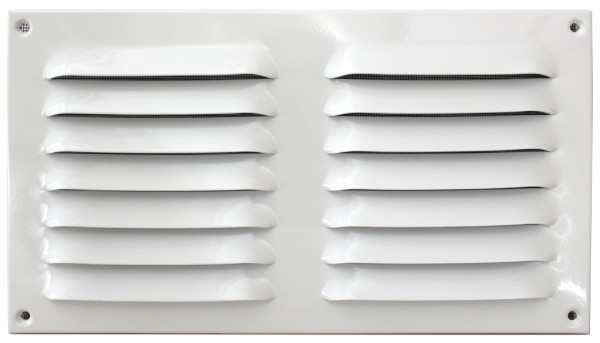 Upmann Wetterschutzgitter Alu 300 x 150 mm RAL 7024