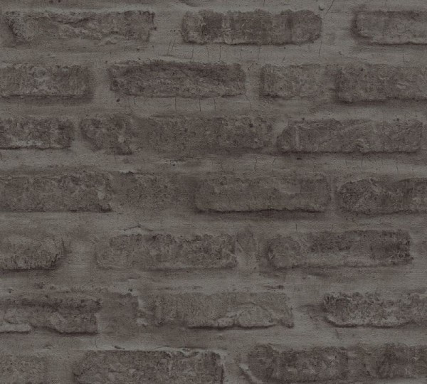Livingwalls Vliestapete New Walls, Loft Living Stein Anthrazit 374223