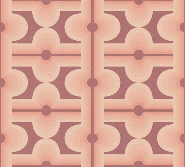 A.S. Création Vliestapete Kollektion: Retro Chic Stilwelt: 3D Farbe: Rot Optik: matt Struktur: leich
