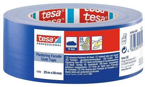 tesa® Putzband Gewebe Basic 25 m x 50 mm