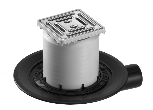 Upmann Balkon-und Terassenablauf DN 50 mm waagerecht