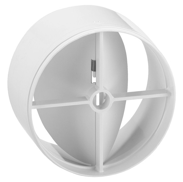 Upmann Einschub-Rückstauklappe DN 150 weiss