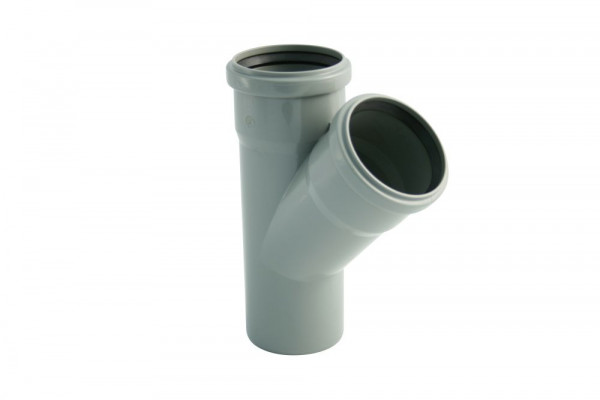 Marley HTEA Einfach- Abzweig 45° DN 50/50