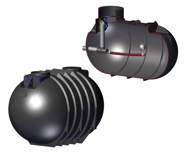 Rewatec Retentionstank BlueLine II Combi 10.000 L