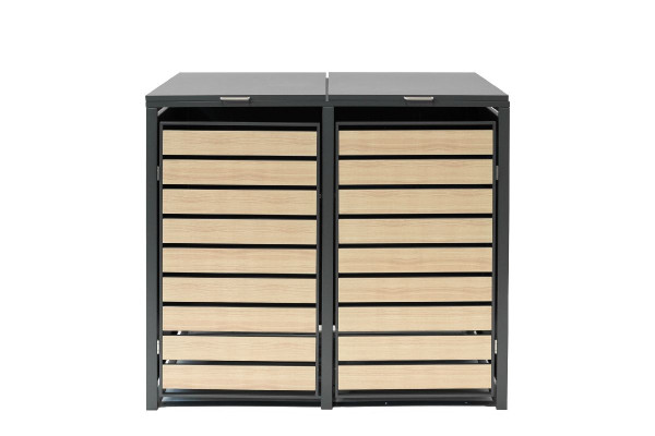 Westmann Mülltonnenbox Lacina | 2x 240 L