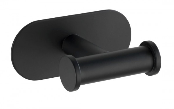 WENKO Turbo-Loc® Edelstahl Wandhaken Duo Orea Black matt