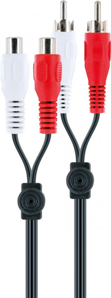 SCHWAIGER AUDIO Verlängerungskabel, 10 m, Schwarz