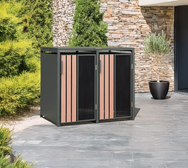Westmann Mülltonnenbox Status 2 | 2 x 240L
