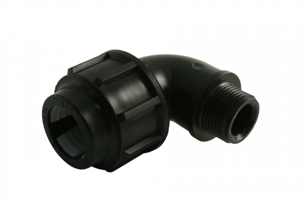 Marley Kaltwasserleitung Winkelverschraubung 90°, 25 mm x 3/4" AG