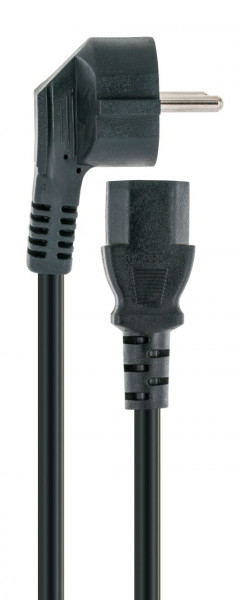 SCHWAIGER Stromversorgungskabel, 1,8 m, Schwarz