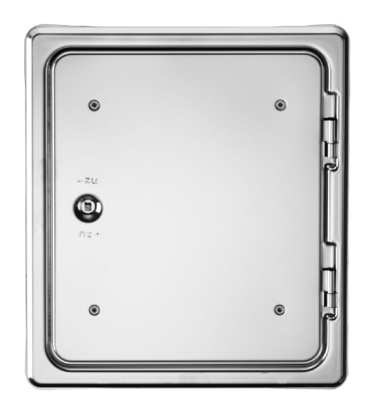 Upmann Kamintür K31/4 verzinkt 25 x 30 cm