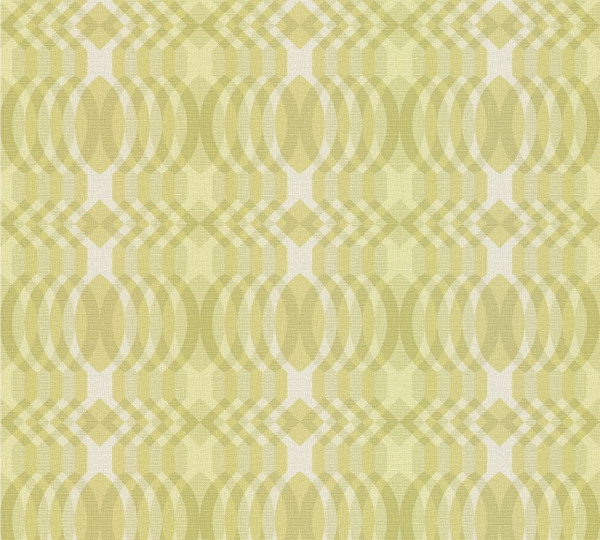 A.S. Création Vliestapete Kollektion: Retro Chic Stilwelt: 3D Farbe: Grün Optik: matt Struktur: leic