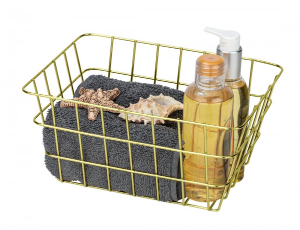 WENKO Badkorb Viana Gold