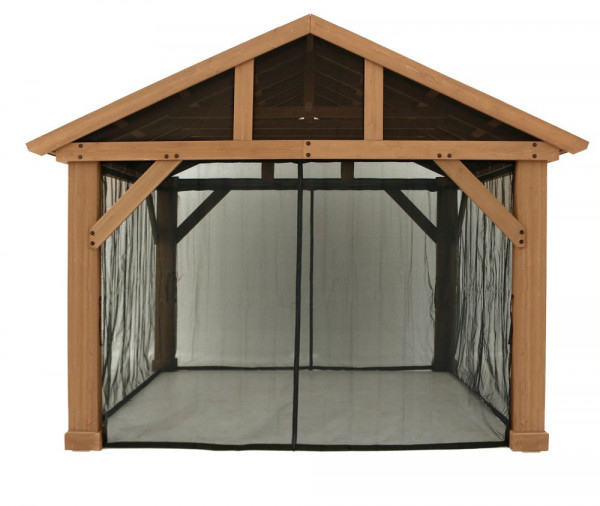 Westmann Moskitonetz Holzpavillon Yukon 14 x 12