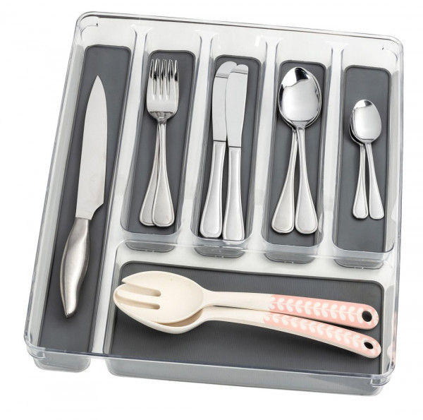 WENKO Besteckkasten, 6 Fächer