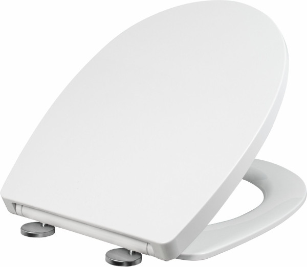 Conmetall Meister WC-Sitz Classic Premium, mit Absenkautomatik, Thermoplast, weiß, 150 kg