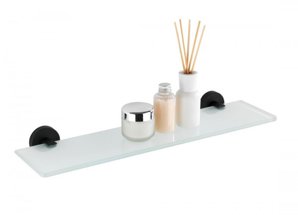 WENKO Glasablage Bosio Black matt