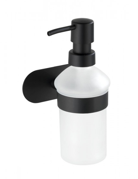 WENKO Turbo-Loc® Edelstahl Seifenspender Orea Black matt