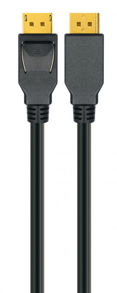 SCHWAIGER DisplayPort Anschlusskabel, 2 m, Schwarz