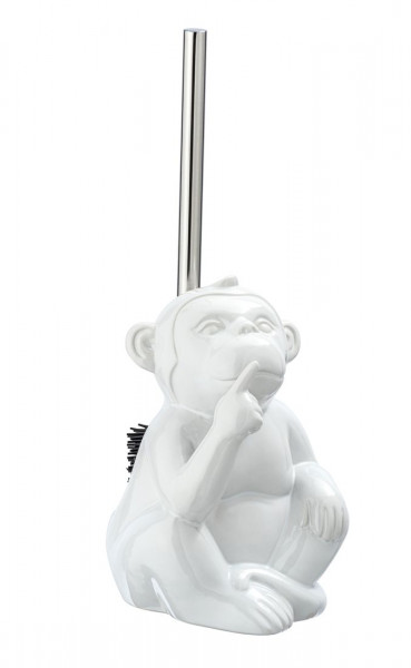 WENKO WC-Garnitur Monkey Quiet Weiß