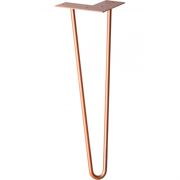 WAGNER Möbelbein HAIRPIN LEG 400 mm 8244