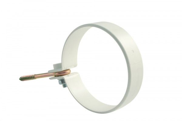 Marley Rohrschelle mit Ringschraube, 2 Stück DN 105, Weiß