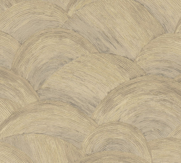 Livingwalls Vliestapete Metropolitan Stories Travel Styles Abstrakt Beige Muster teilweise Glänzend