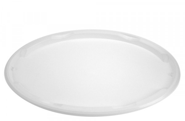 mako Farbrollereimer oval Deckel weiß für Farbrolleimer oval (ohne Abb.) , KOMFORT