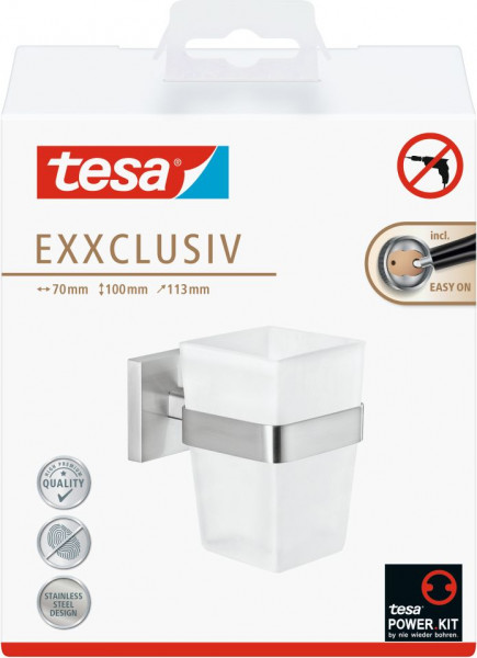 tesa® Exxclusiv Mundglashalter