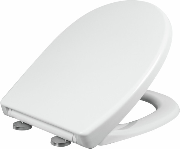 Conmetall Meister WC-Sitz Comfort Elegance, mit Absenkautomatik, Duroplast, weiß, 150 kg