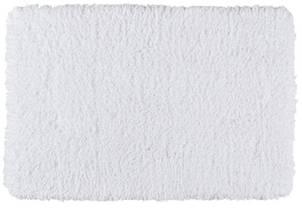 WENKO Badteppich Belize Weiß 60 x 90 cm, Mikrofaser