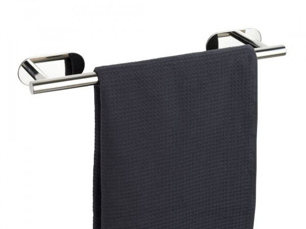WENKO Turbo-Loc® Edelstahl Badetuchstange Uno 40 cm Orea Shine