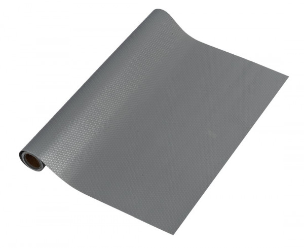 WENKO Anti-Rutsch-Matte 150 x 50 cm Grau Noppen