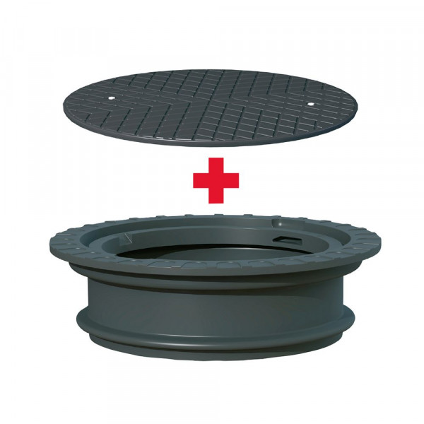Rewatec Thermodeckel TopCover + VS20 begehbar DN 600