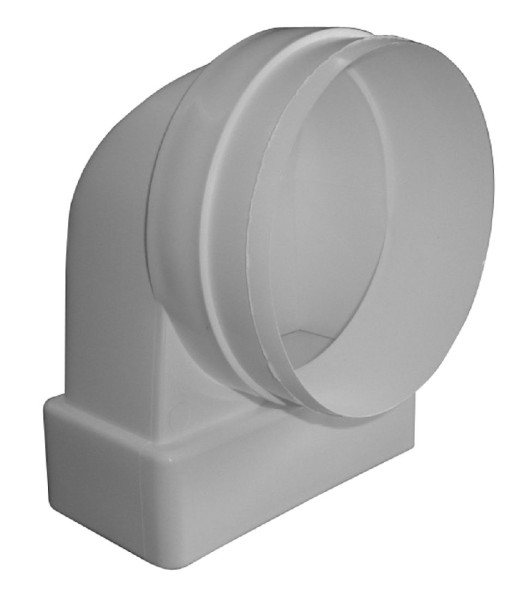 Upmann System 150 Umlenkstück mit Stutzen 175 mm