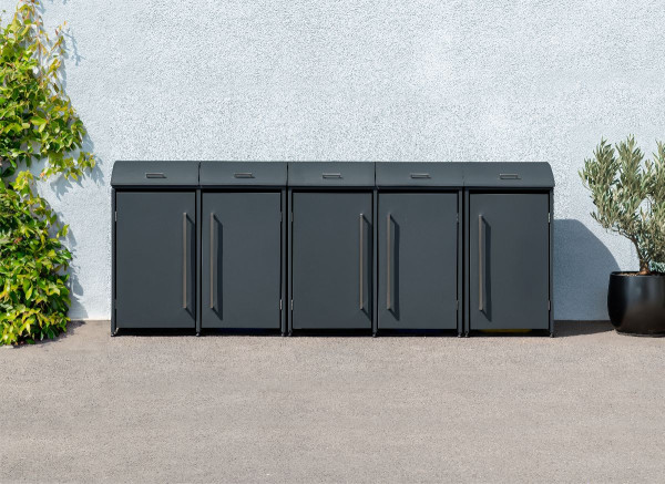 Westmann Mülltonnenbox Moderna 5 | 5x 240 L